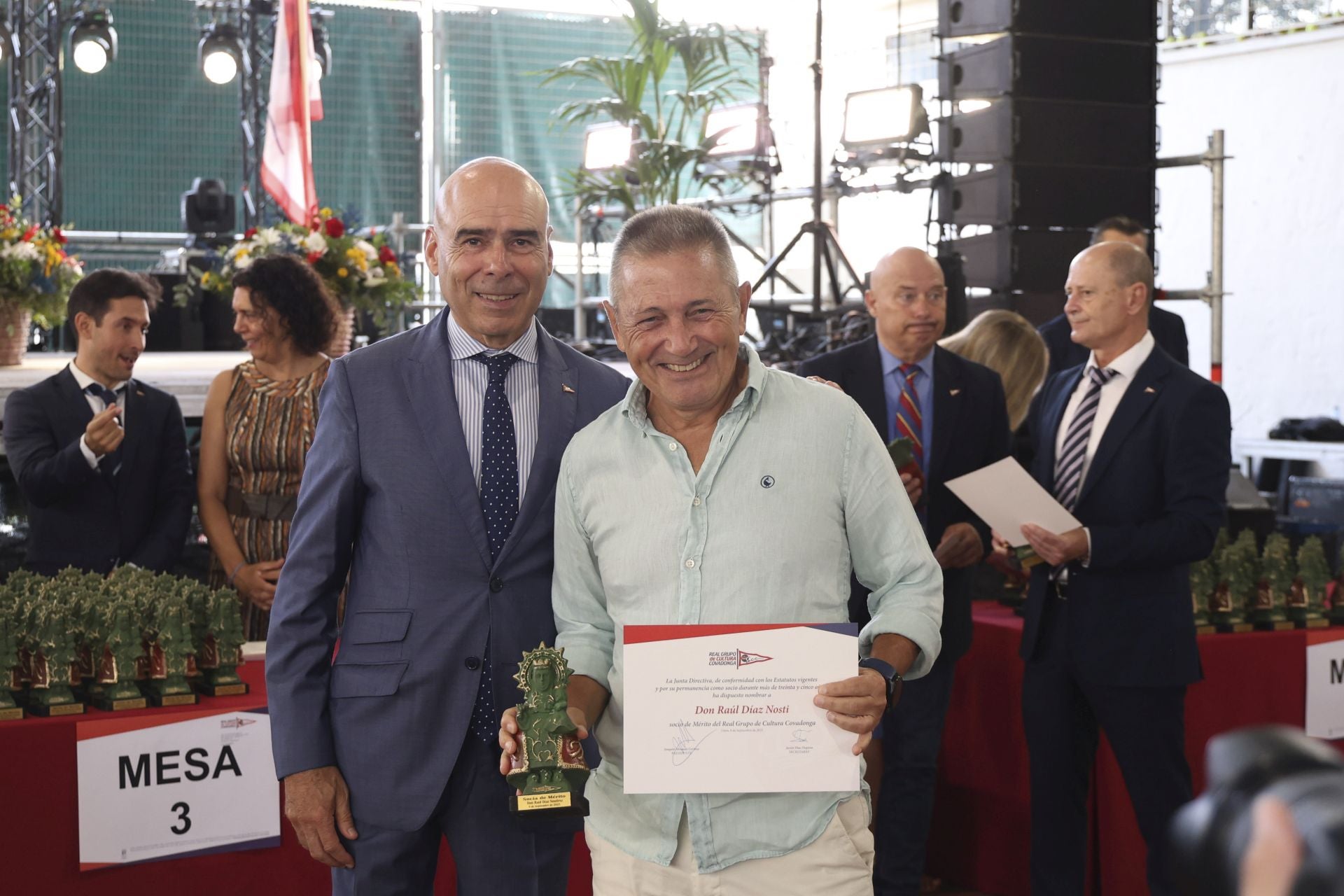 El Grupo Covadonga reconoce a sus socios