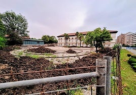 Por el momento todavía no han finalizado los movimientos de tierra.