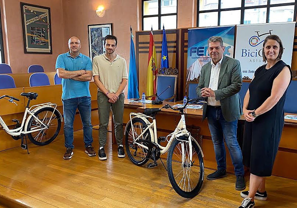 Hugo Castellanos, Juan Ponte, José Ramón Martín Ardines y Manuela Fernández