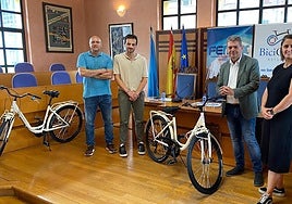 Hugo Castellanos, Juan Ponte, José Ramón Martín Ardines y Manuela Fernández