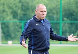 El exjugador del Sporting y el Burgos Dimitri Chéryshev.