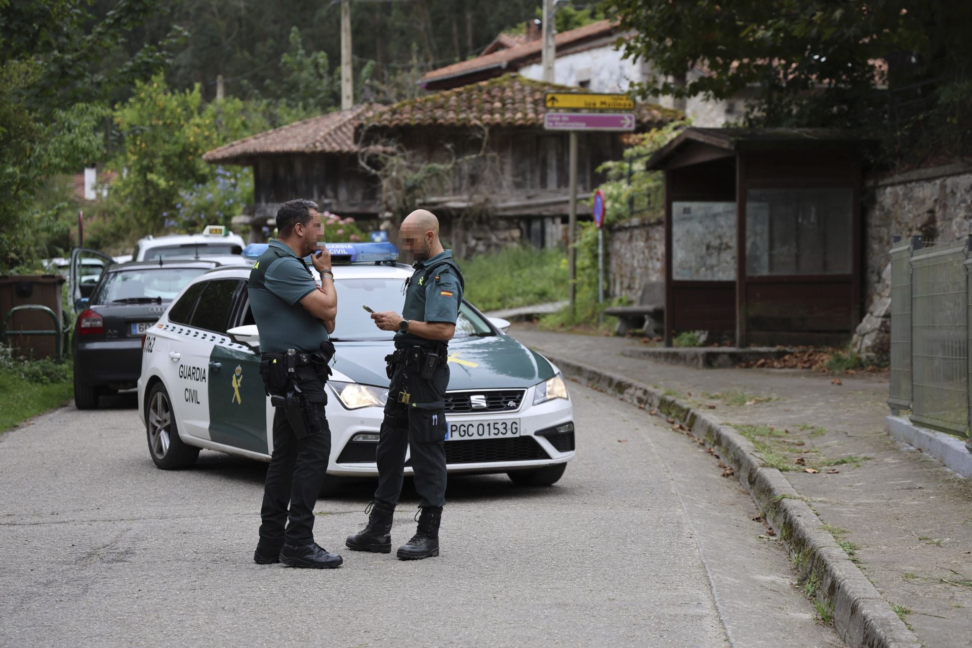 Una muerte tras una paliza en Ribadesella: las imágenes del suceso