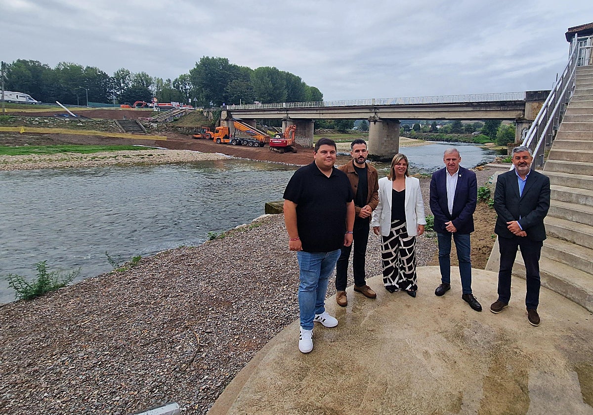 Víctor Rodríguez Caldevilla, Jorge García, Gimena Llamedo, Emilio García Longo y Alejandro Calvo.