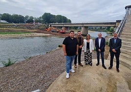 Víctor Rodríguez Caldevilla, Jorge García, Gimena Llamedo, Emilio García Longo y Alejandro Calvo.