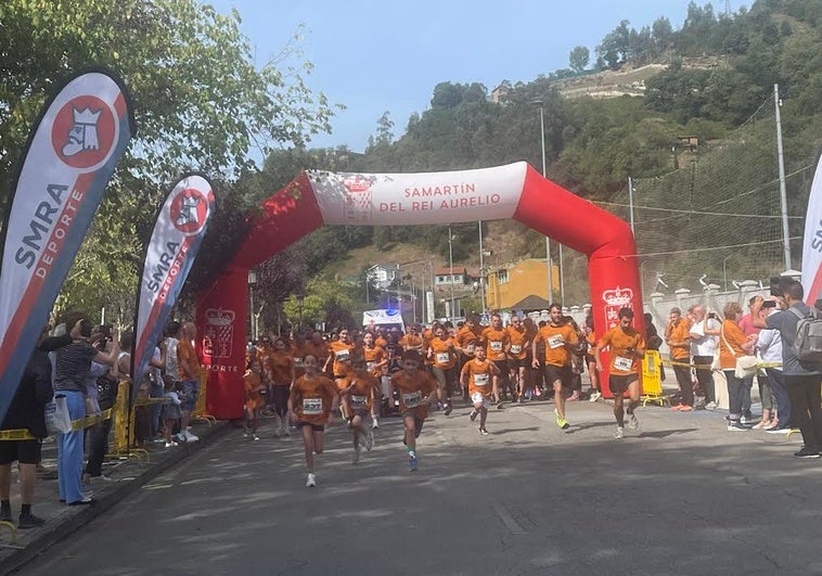 Más de 300 corredores dan visibilidad a la ELA y sus necesidades en San Martín