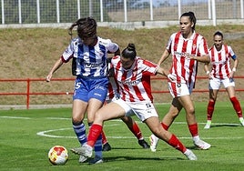 El partido entre Sporting y Avilés en Mareo fue intenso.
