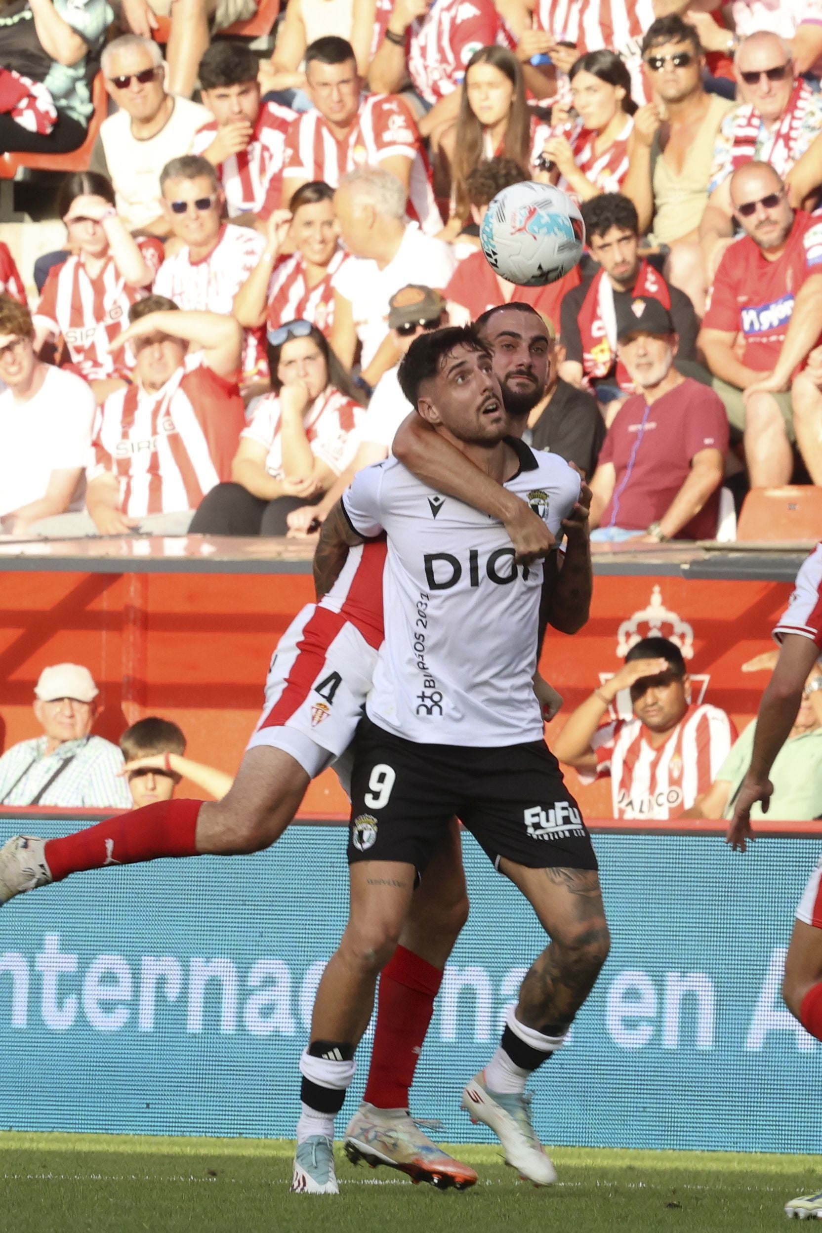 Las mejores jugadas del Sporting de Gijón - Burgos en imágenes