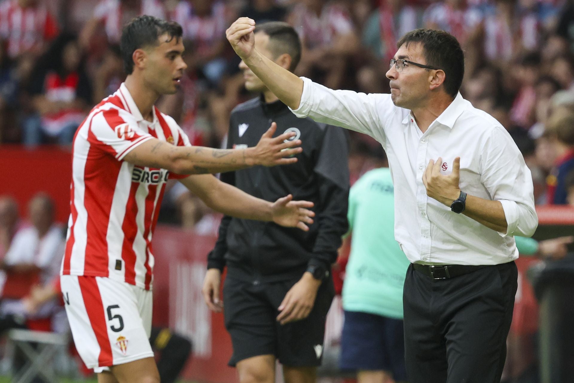 Las mejores jugadas del Sporting de Gijón - Burgos en imágenes