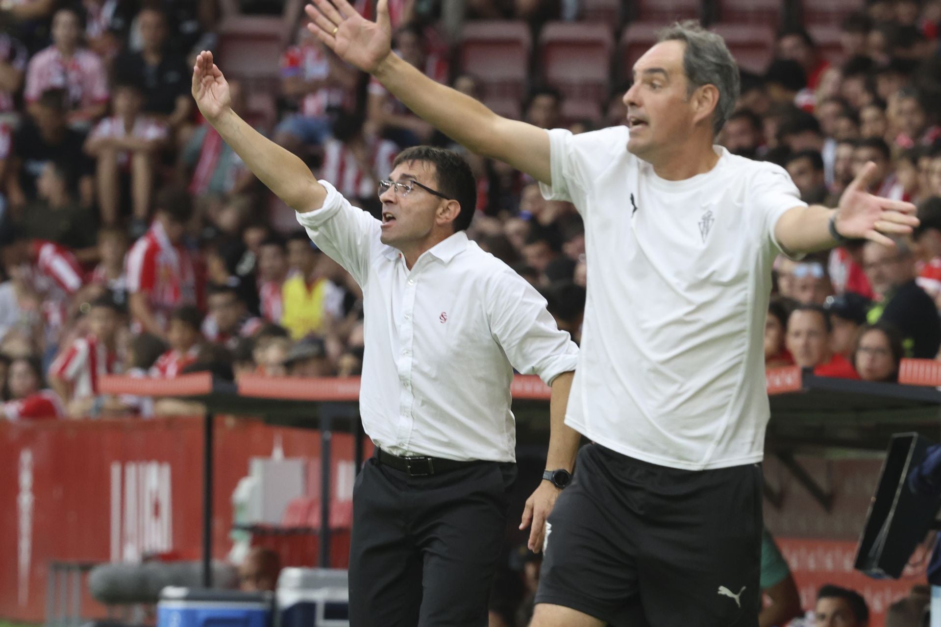 Las mejores jugadas del Sporting de Gijón - Burgos en imágenes