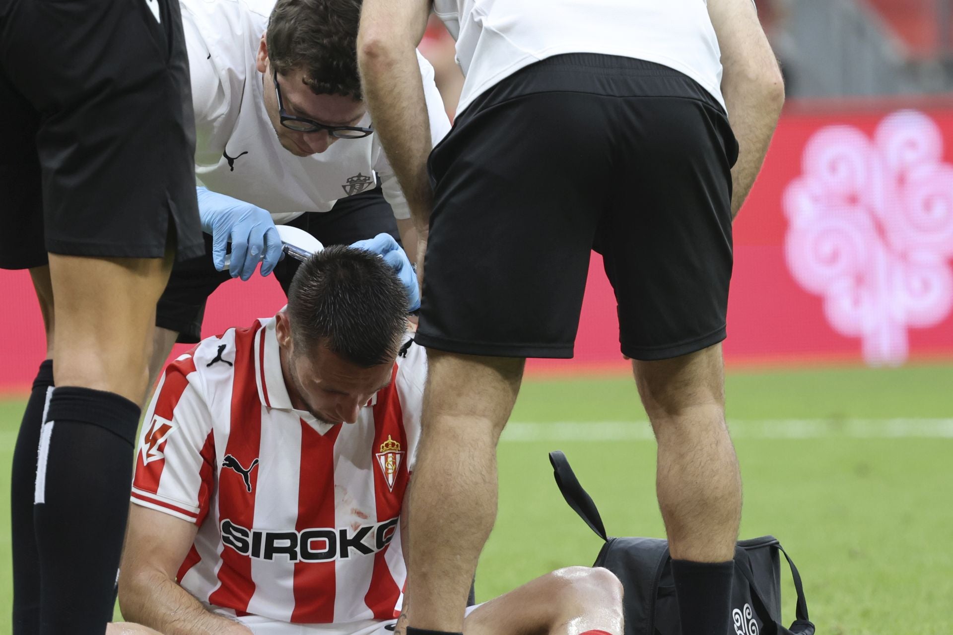 Las mejores jugadas del Sporting de Gijón - Burgos en imágenes