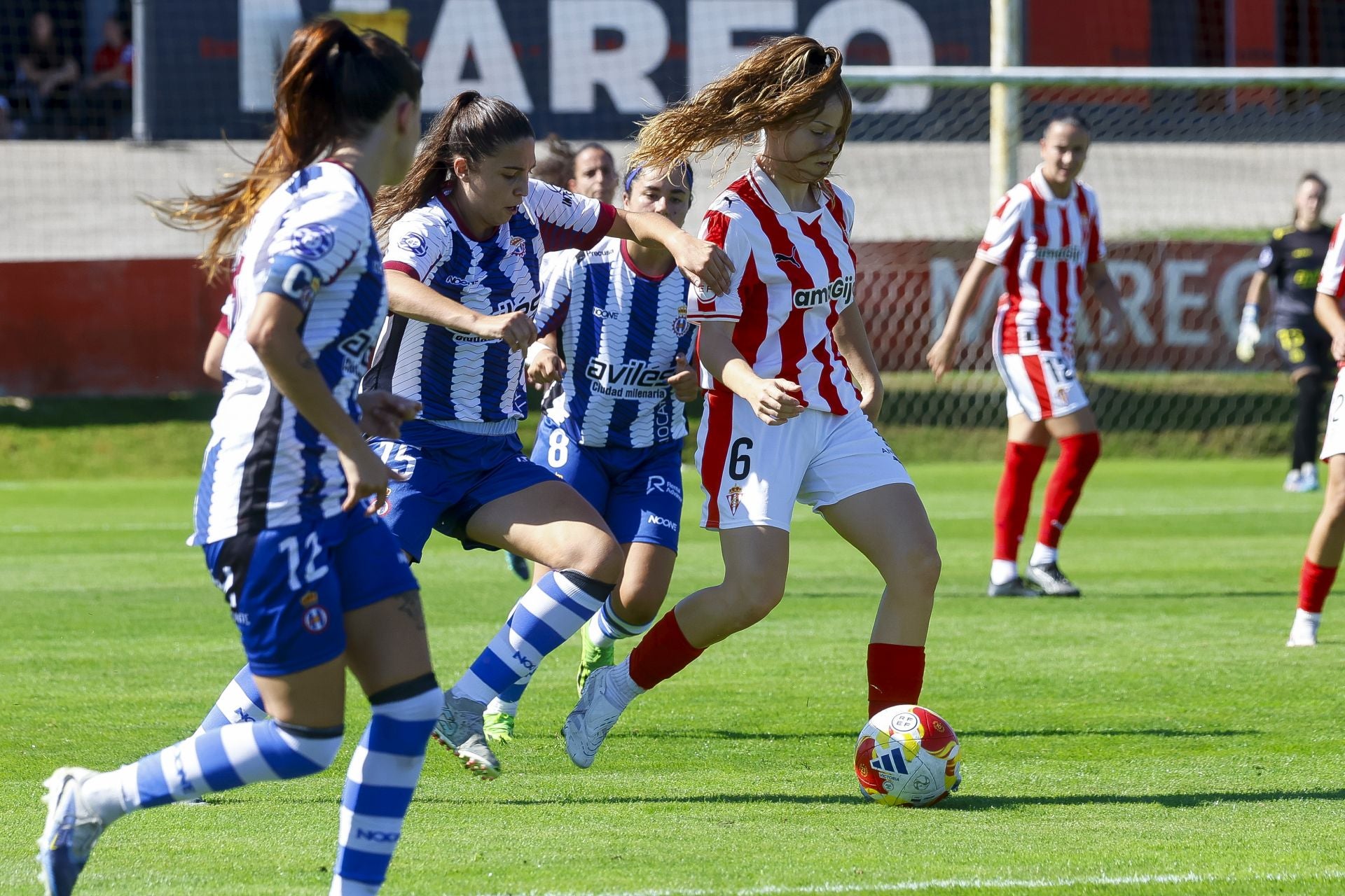 Sporting de Gijón - Real Avilés: las mejores jugadas del derbi femenino
