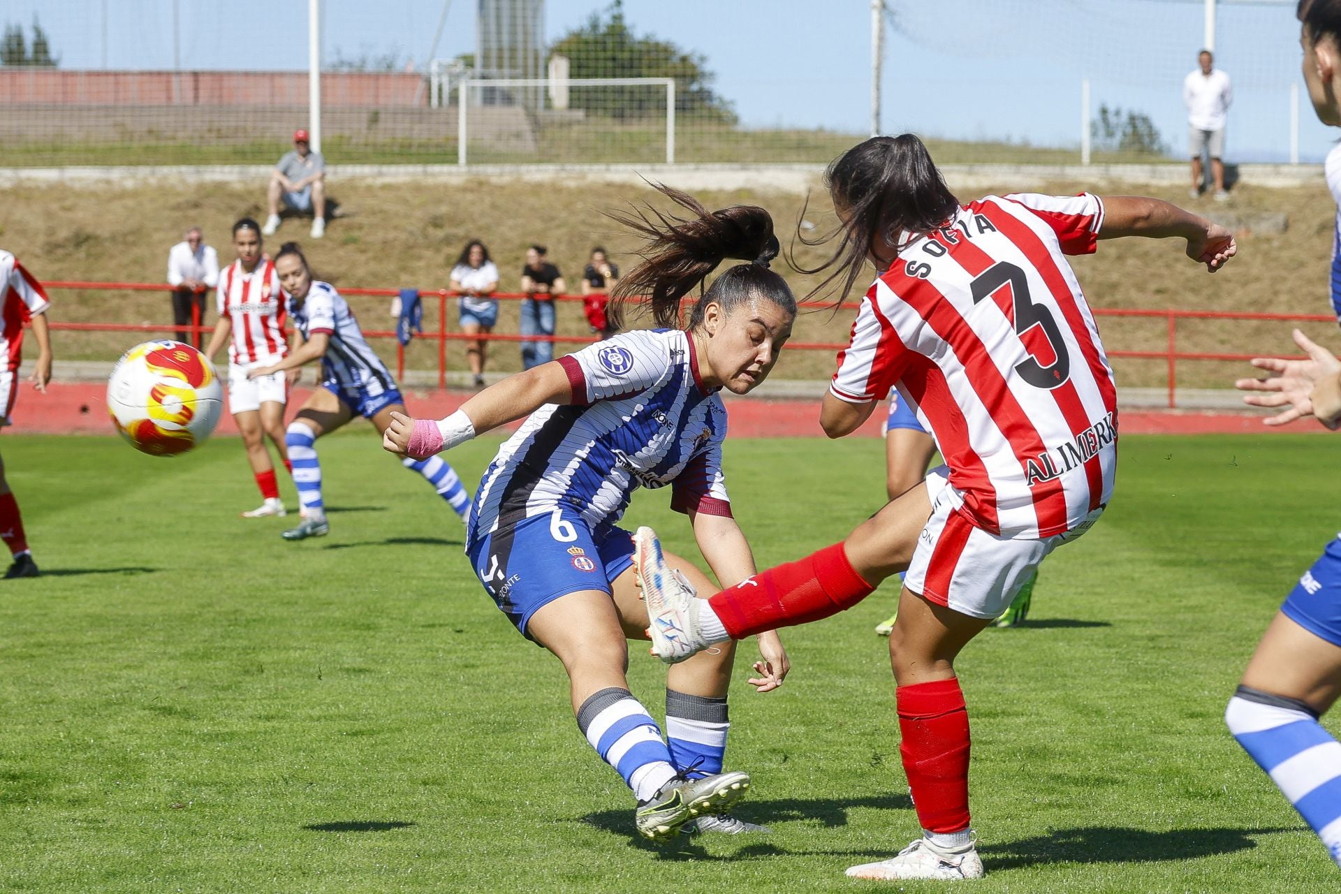 Sporting de Gijón - Real Avilés: las mejores jugadas del derbi femenino