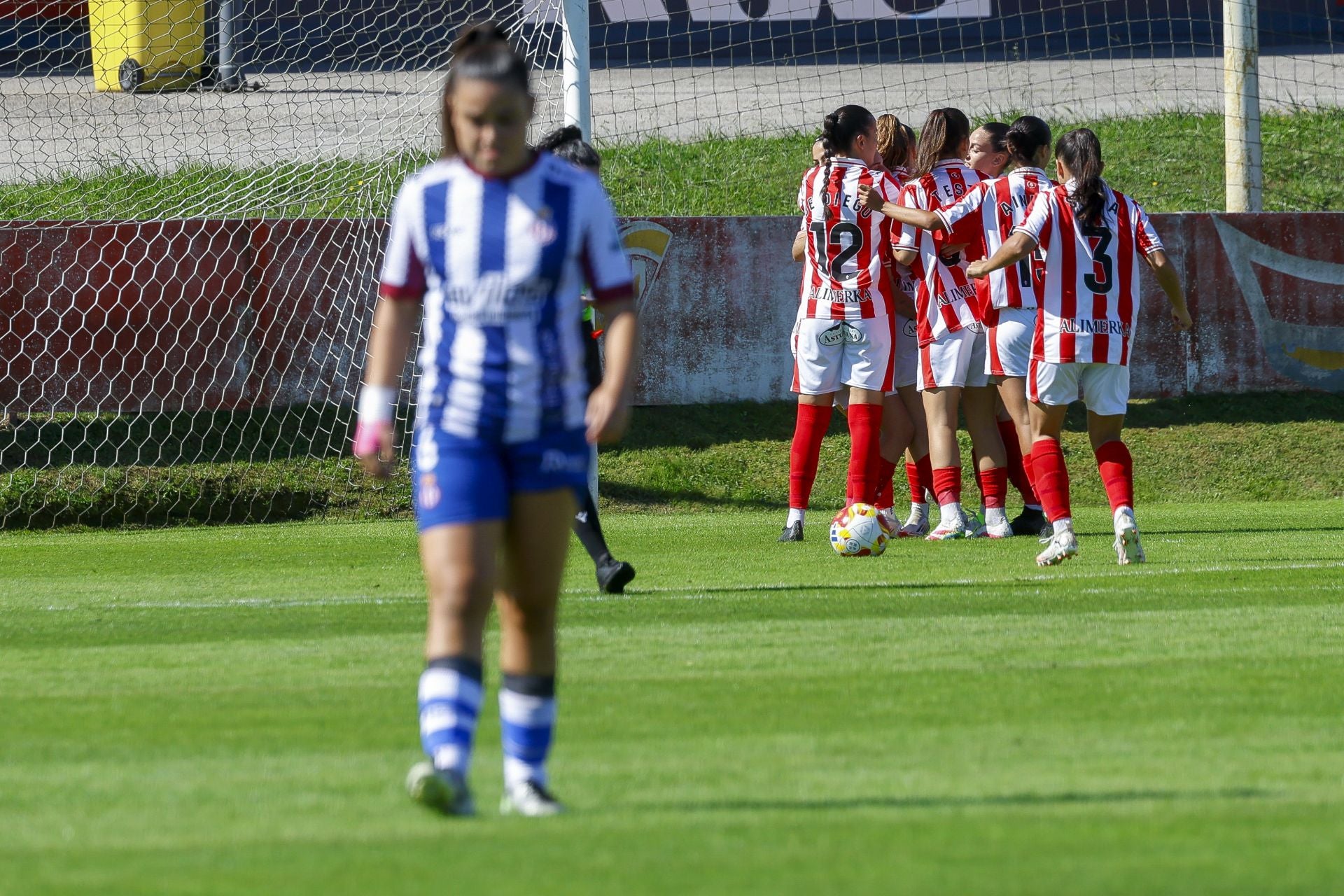 Sporting de Gijón - Real Avilés: las mejores jugadas del derbi femenino
