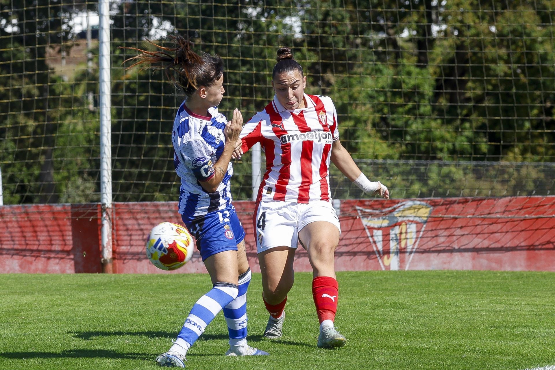 Sporting de Gijón - Real Avilés: las mejores jugadas del derbi femenino