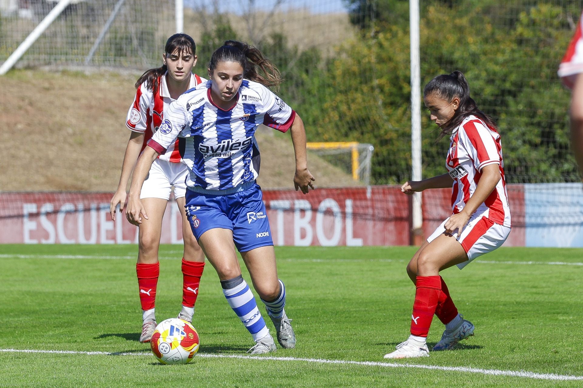 Sporting de Gijón - Real Avilés: las mejores jugadas del derbi femenino