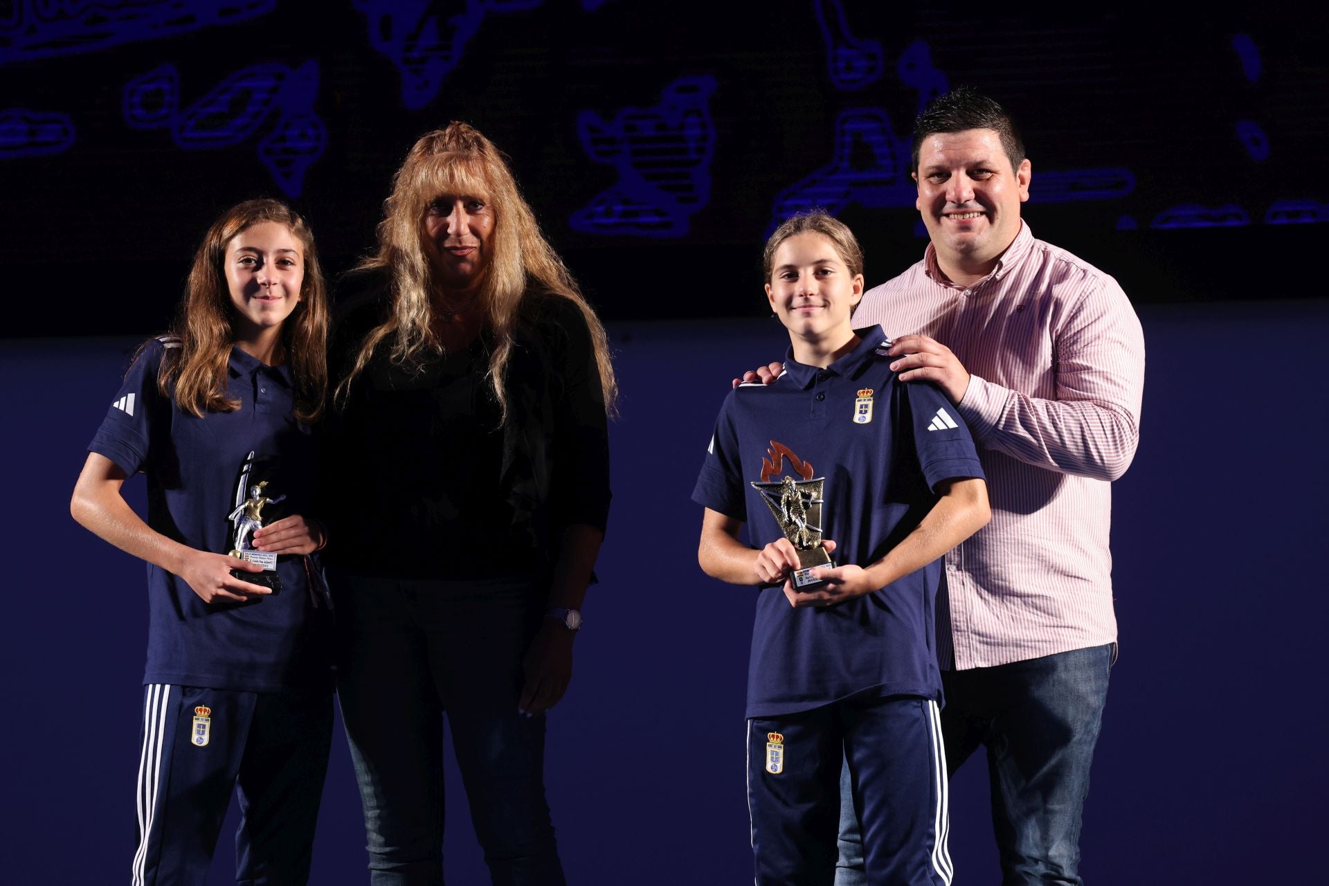La gala Memoria Azul del Real Oviedo en imágenes