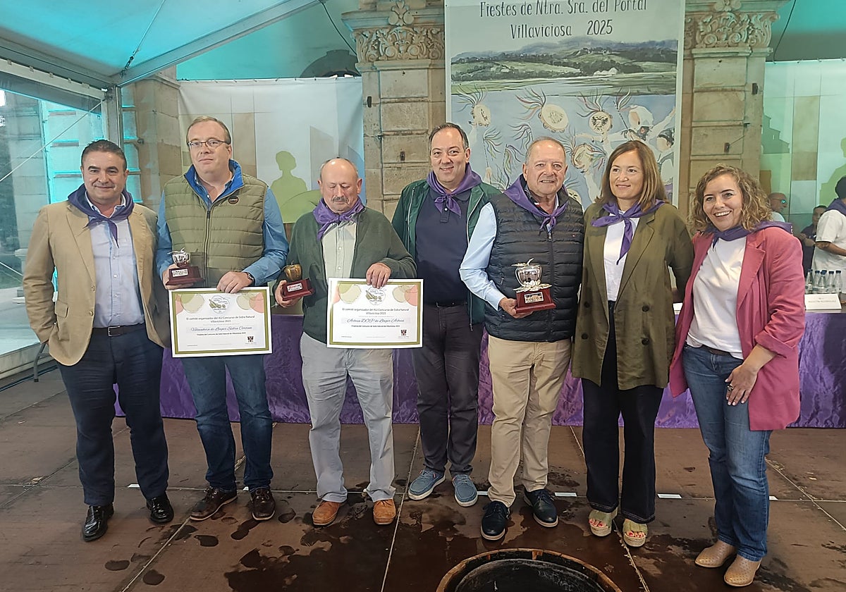 Ganadores del Concurso Regional de Sidra Natural