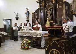 Imagen de archivo de la misa de San Telmo en San Juan de la Arena.