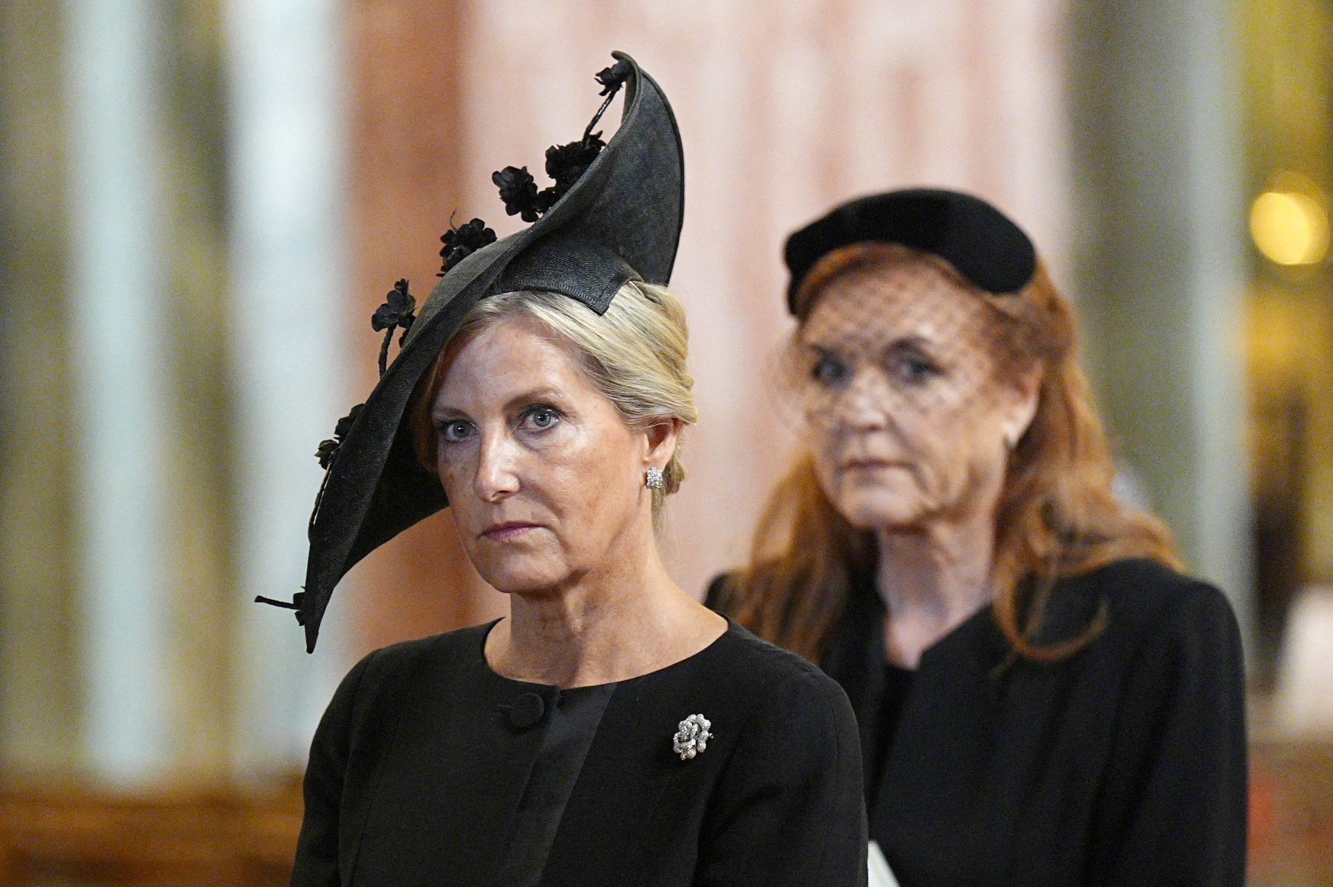 Las imágenes del funeral de la duquesa de Kent