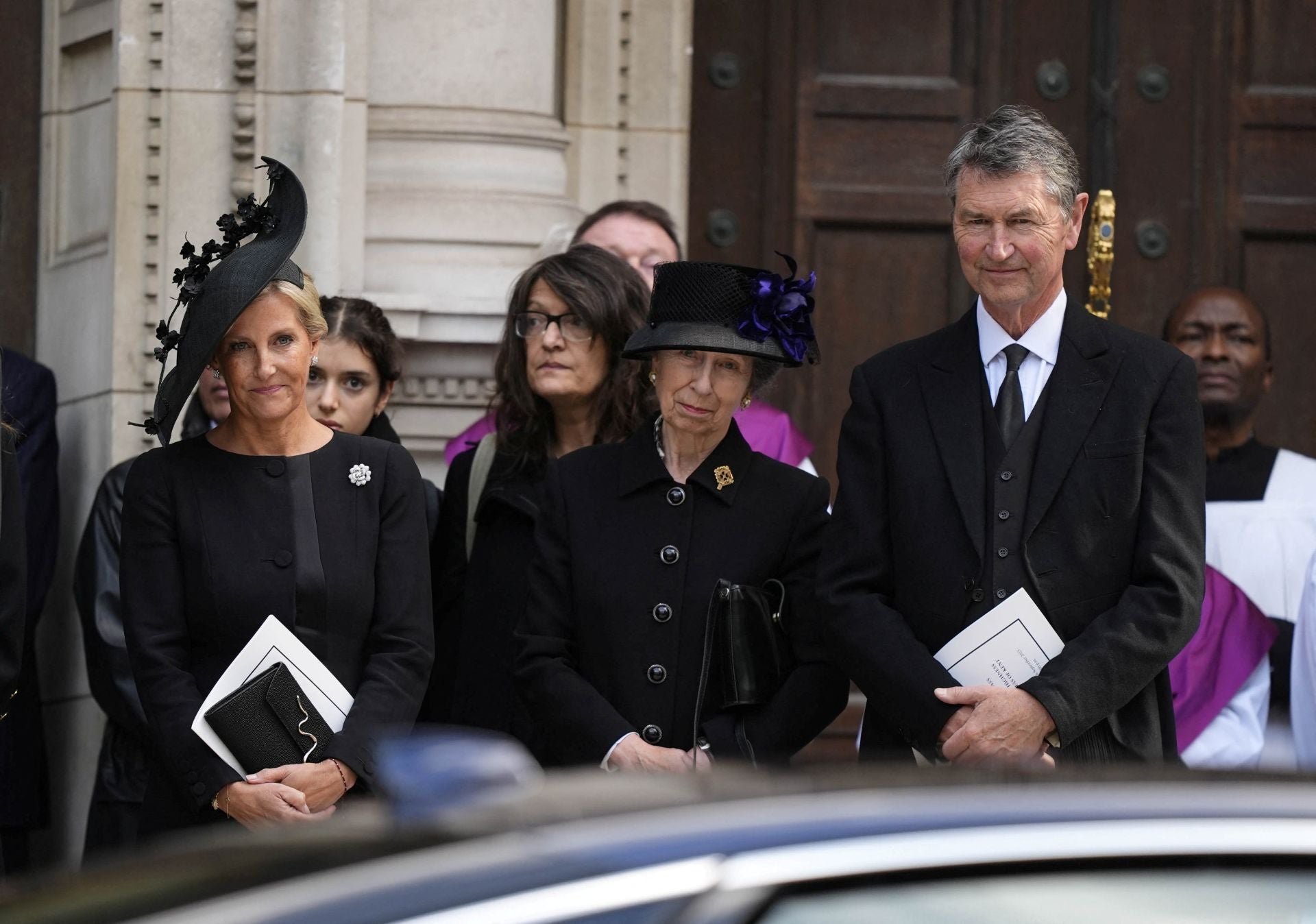 Las imágenes del funeral de la duquesa de Kent