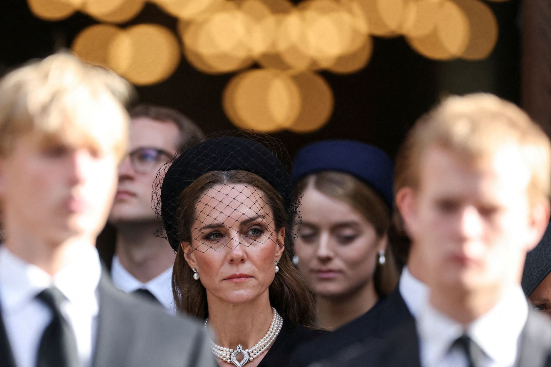 Las imágenes del funeral de la duquesa de Kent
