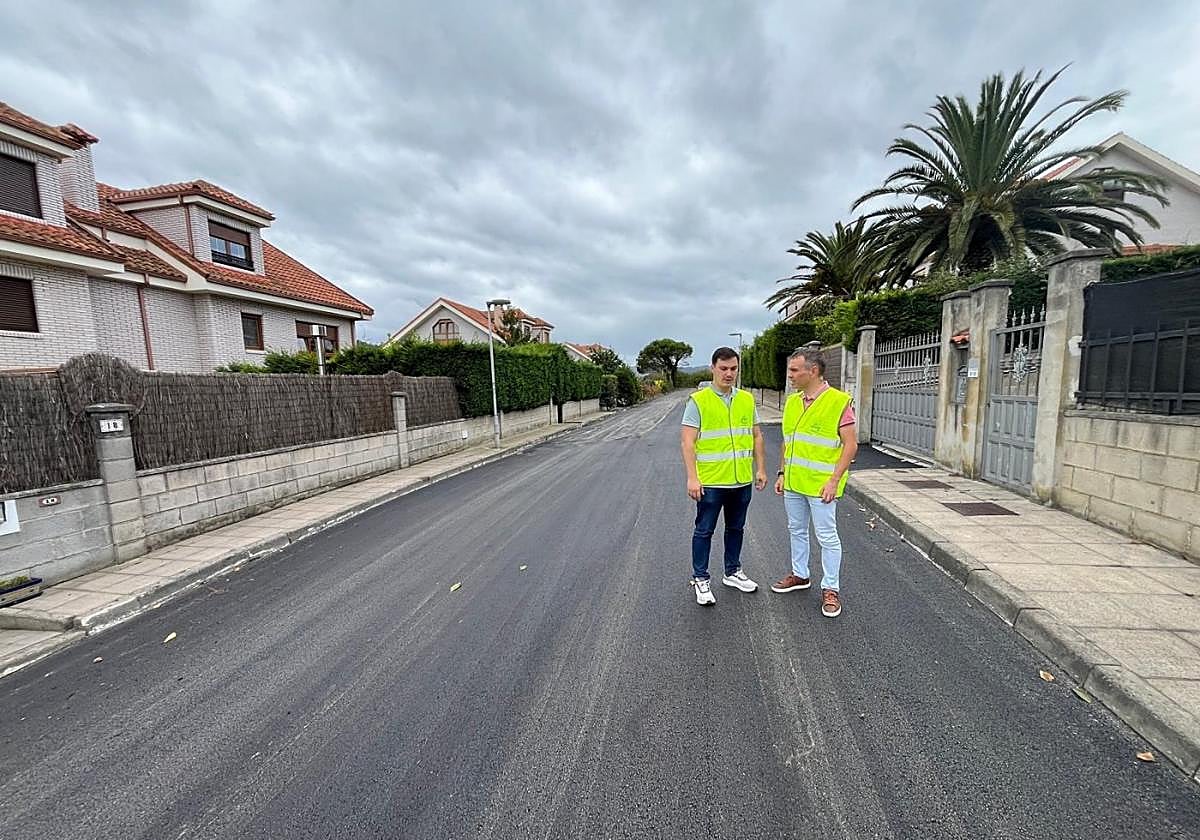 Iván Fernández y Jorge Suárez en Las Vinadas.