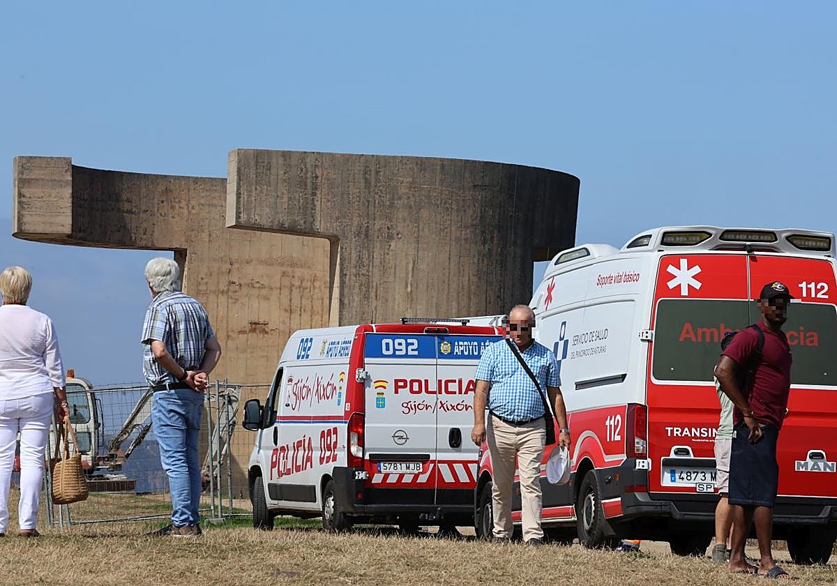 Gran despliegue por una falsa alarma en el Cerro de Santa Catalina.