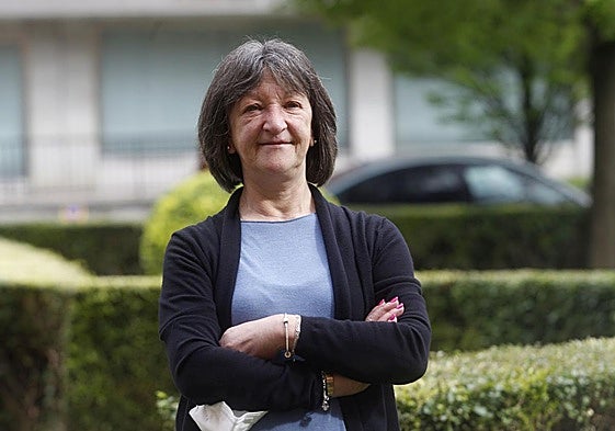 María Jesús Martínez Carvajal, presidenta de la Asociación de Vecinos 'Santiago' de Nuevo Gijón, Perchera y La Braña.