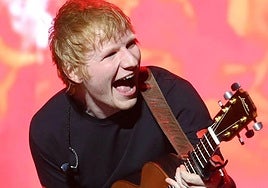 Ed Sheeran participó en las fiestas de La Algaida, en Murcia.