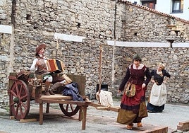 Representación de la obra 'Justina y Jacinta' en la Ciudadela de Celestino Solar.