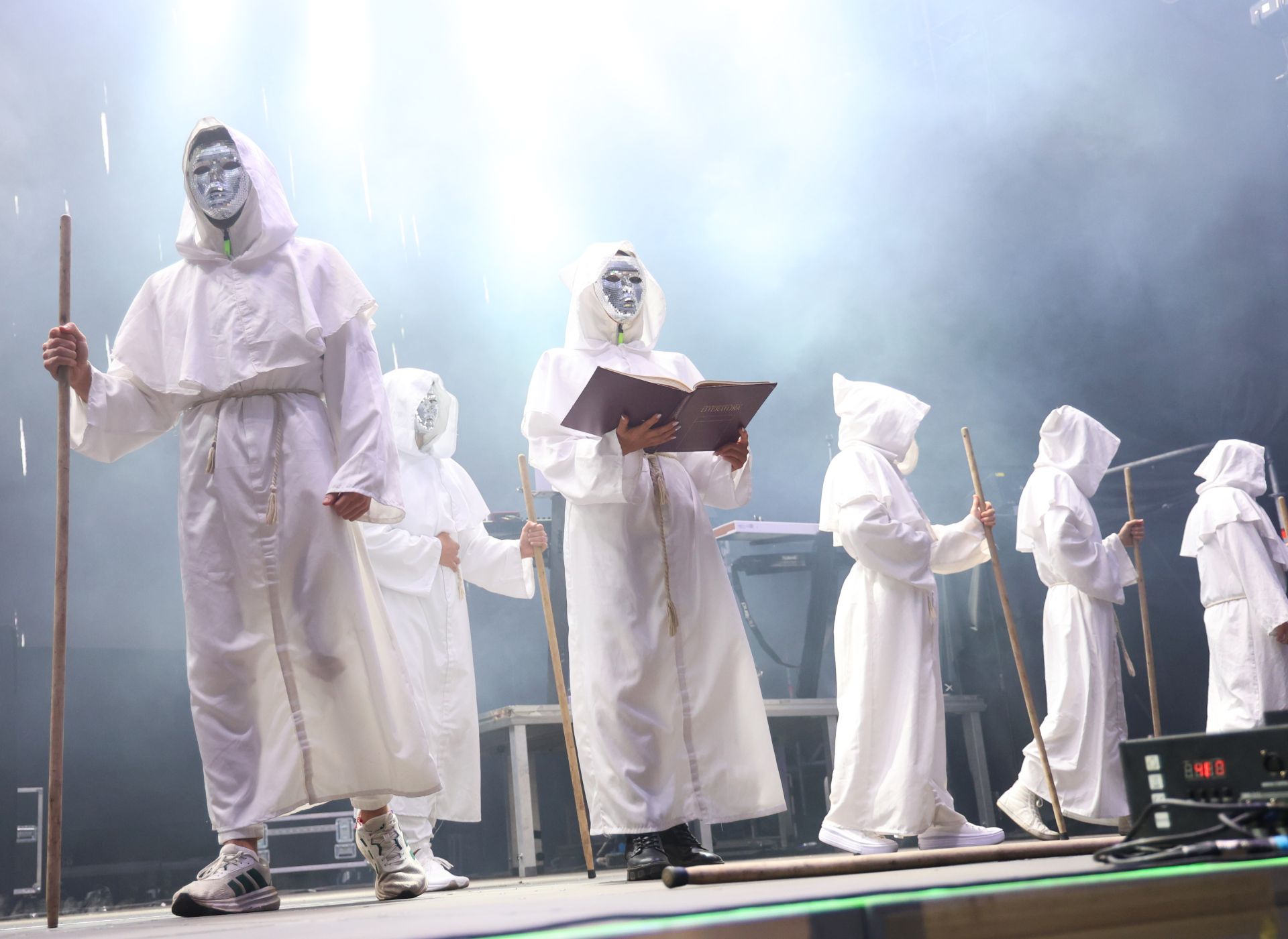 La orquesta Tekila ilumina La Ería, en Oviedo