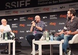 José Luis Rebordinos, Alejandro Díaz Castaño y Tito Rodríguez.