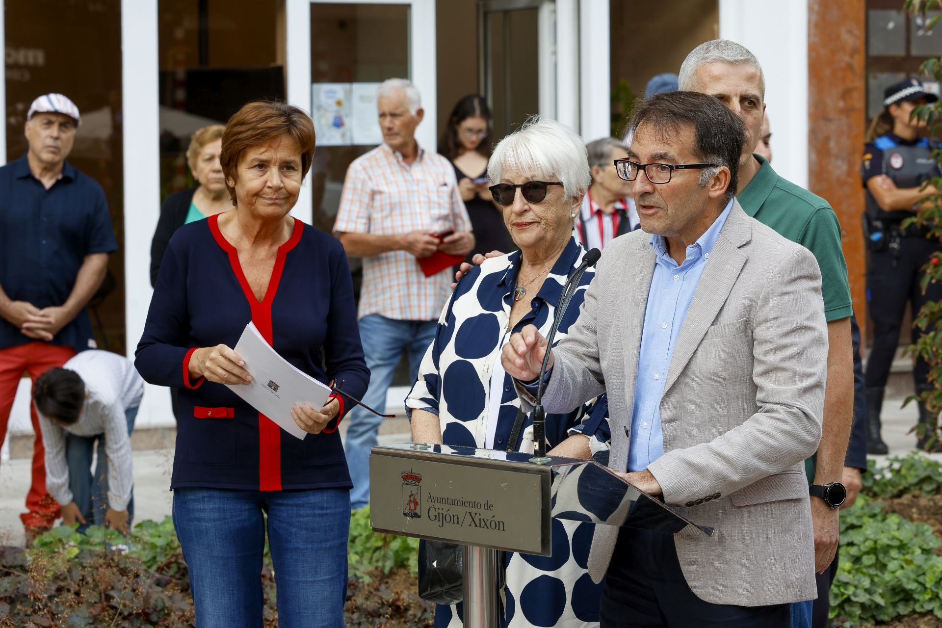 Gijón inaugura los jardines de José Antonio Rodríguez Canal