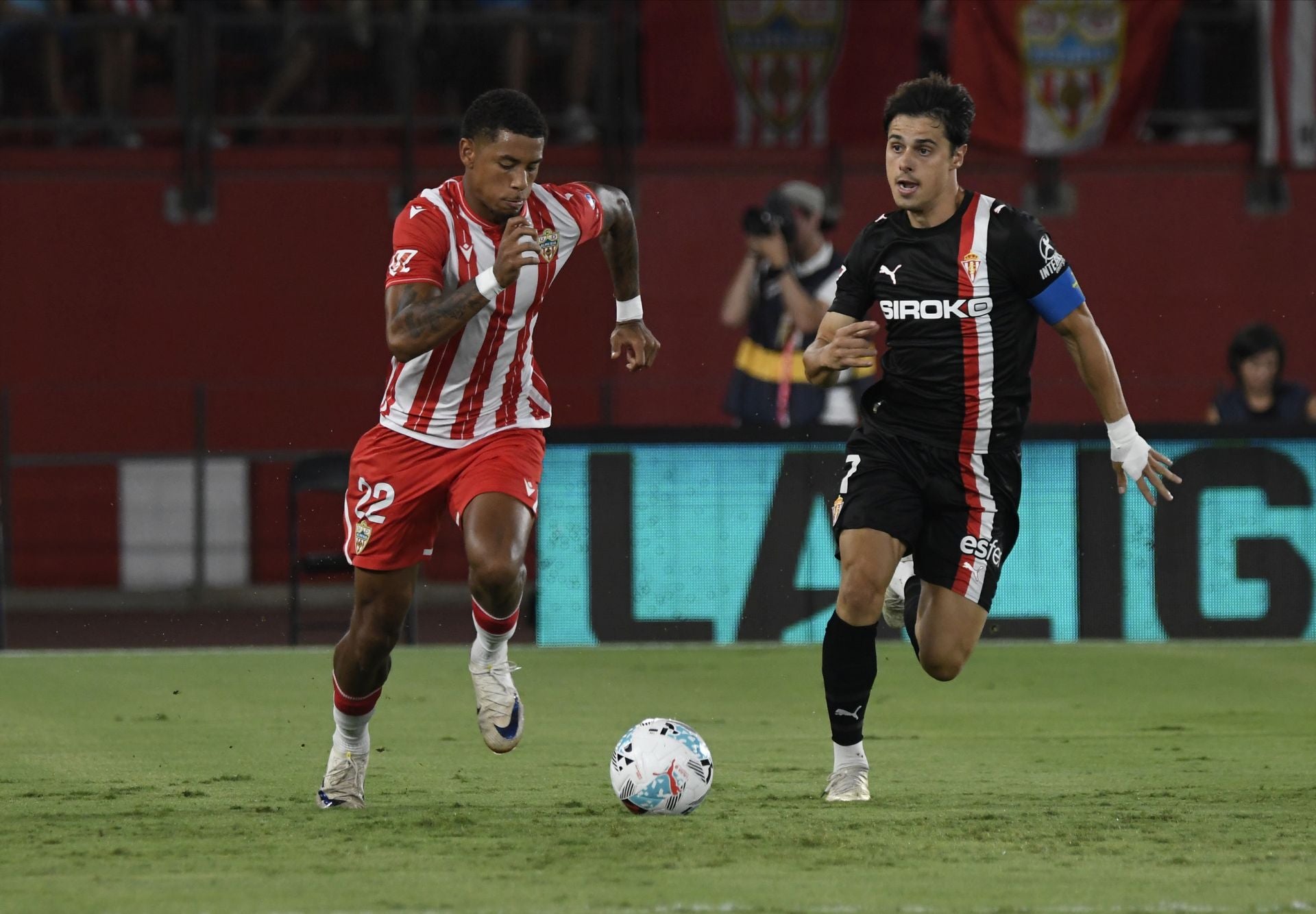 Las mejores jugadas del Almería - Sporting de Gijón