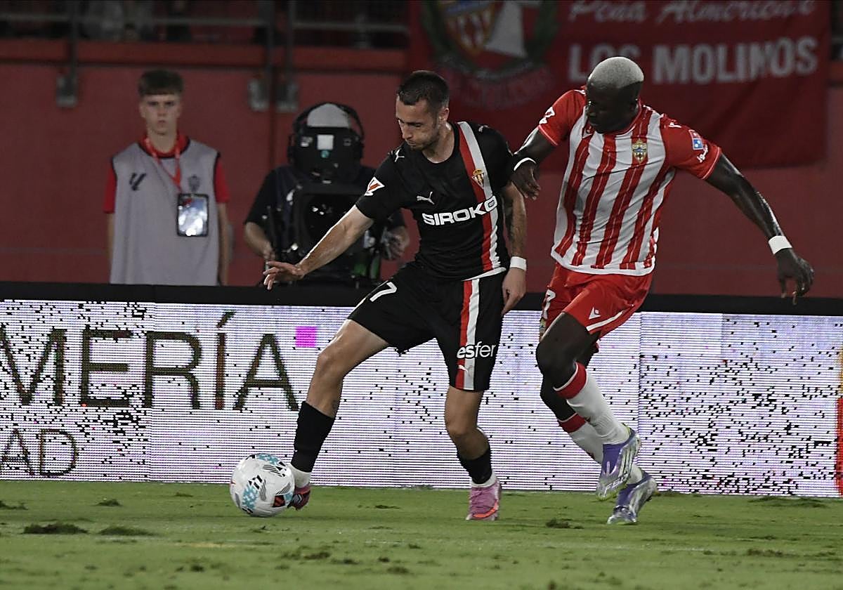 Las mejores jugadas del Almería - Sporting de Gijón