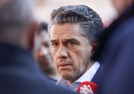 Irarragorri, en su última visita a Gijón.