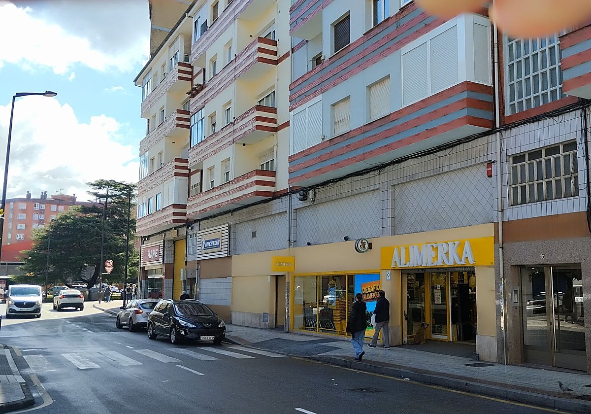 Calle Puerto de la Espina en la que se produjo la presunta agresión sexual.