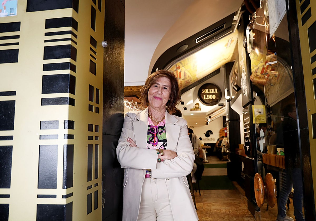 Carmen García, en La Paloma.