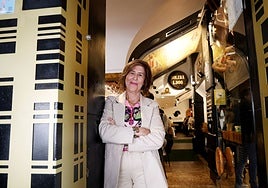 Carmen García, en La Paloma.