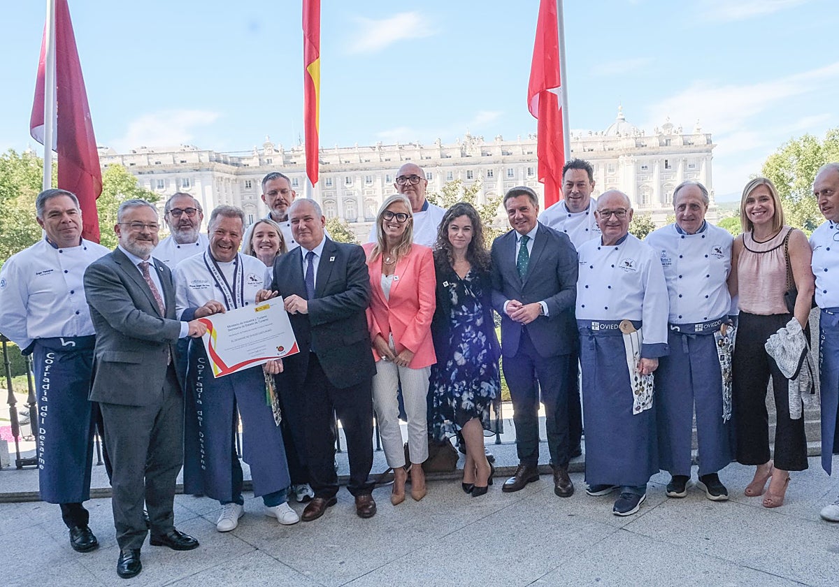 El Desarme de Oviedo, ya con su título de Fiesta de Interés Turístico Nacional