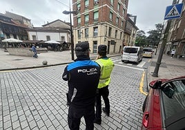 Agentes de la Policía de Siero.