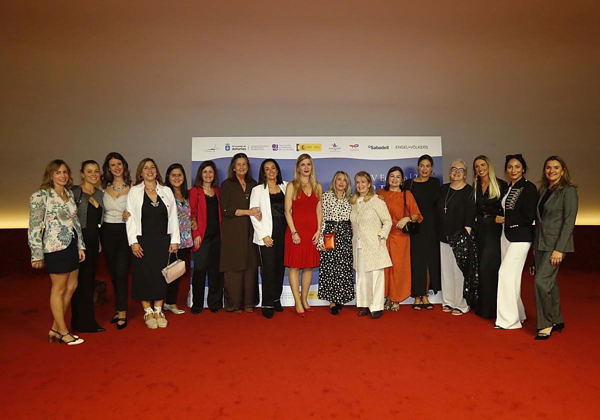 Las imágenes de la entrega del premio Mujer Empresaria en Asturias