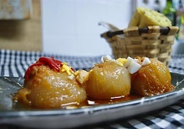 Propuesta de las cebollas rellenas que lidera este ranking.