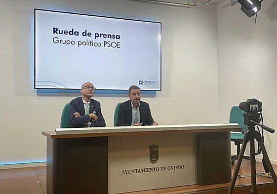 Jorge García Monsalve y Carlos Fernández Llaneza.