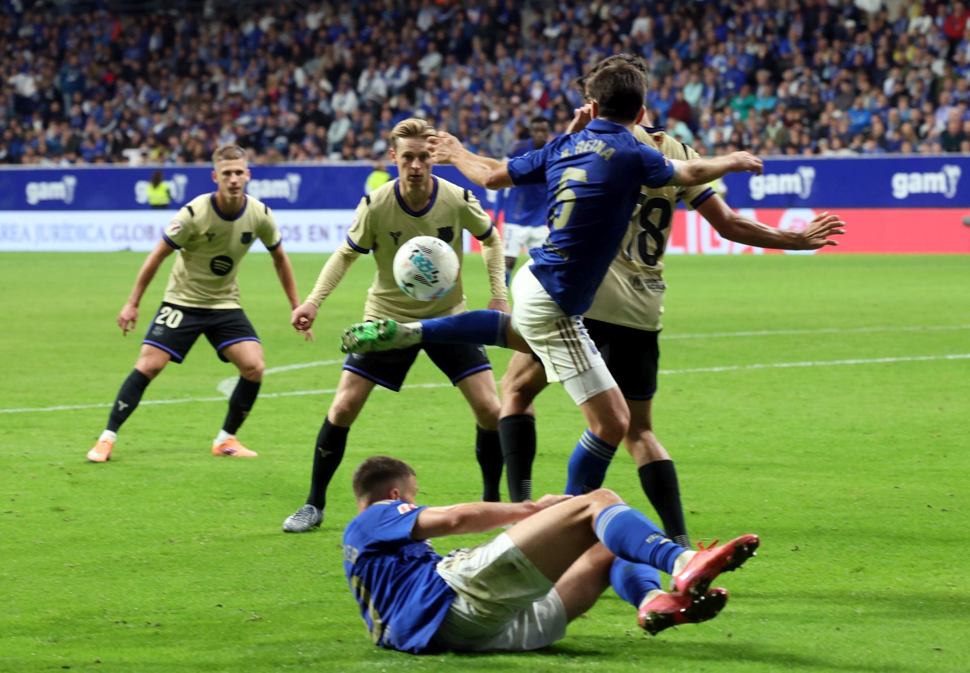 Las mejores jugadas del Real Oviedo - Barcelona