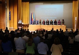 La asamblea de Donantes de Sangre se celebró en el salón de actos del San Fernando.
