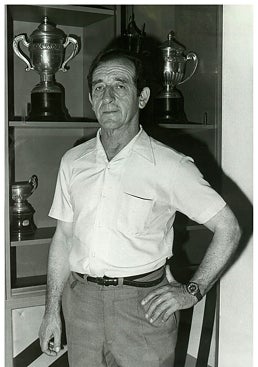 Imagen - Imagen de Fernando Cadavieco en el 25 aniversario del Club Natación Santa Olaya.