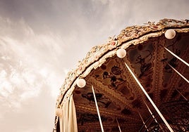 Un carrusel de un circo, en una imagen de archivo.