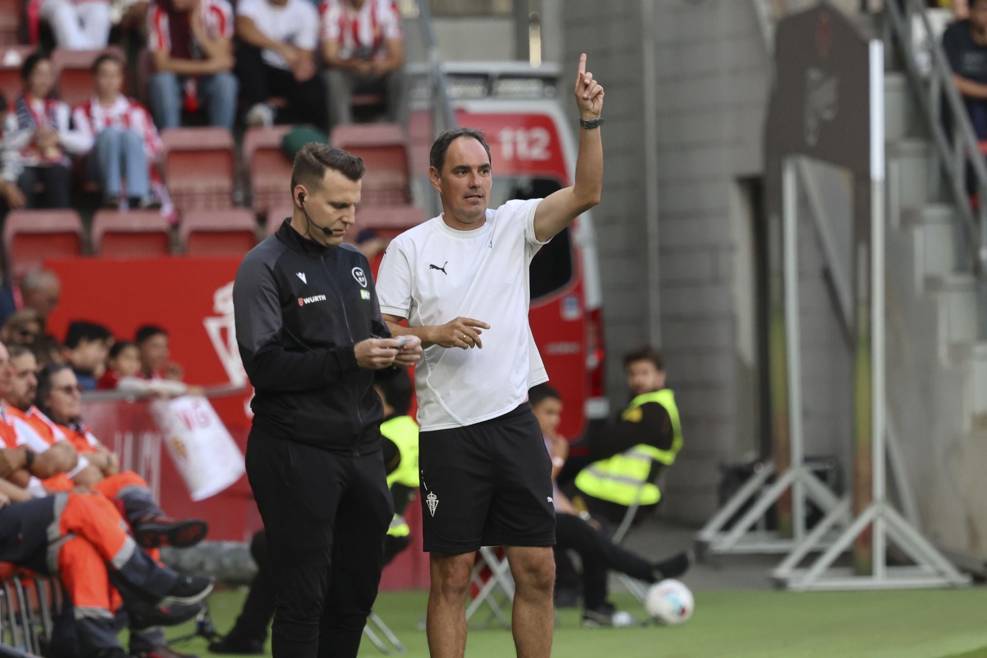 Las mejores imágenes del Sporting de Gijón - Albacete