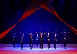 Una de las escenas de su última producción, 'Mysteries of China'.